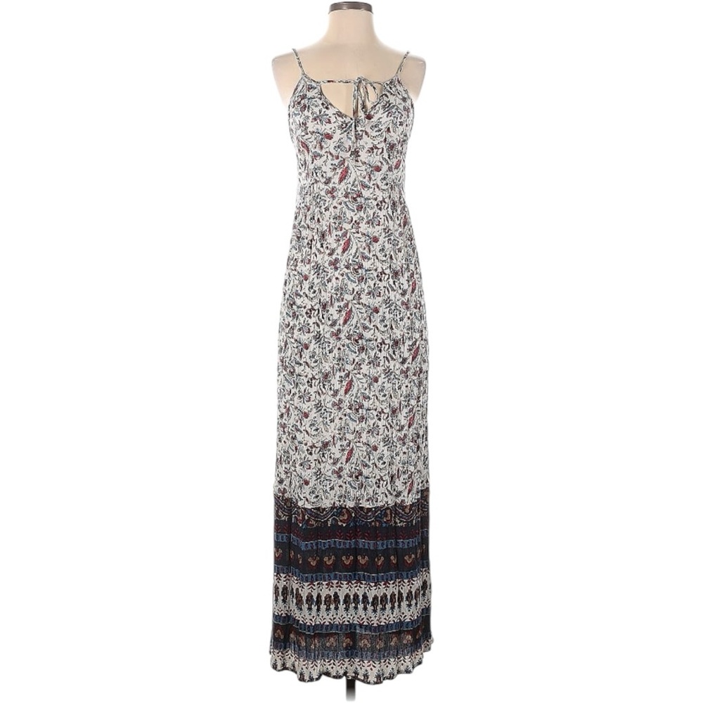 Knox Rose Floral Strappy Tie Maxi Dress- Small